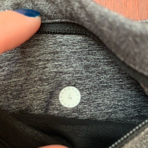 Lululemon Speed up crop (21") heathered black - Picture 5 of 6
